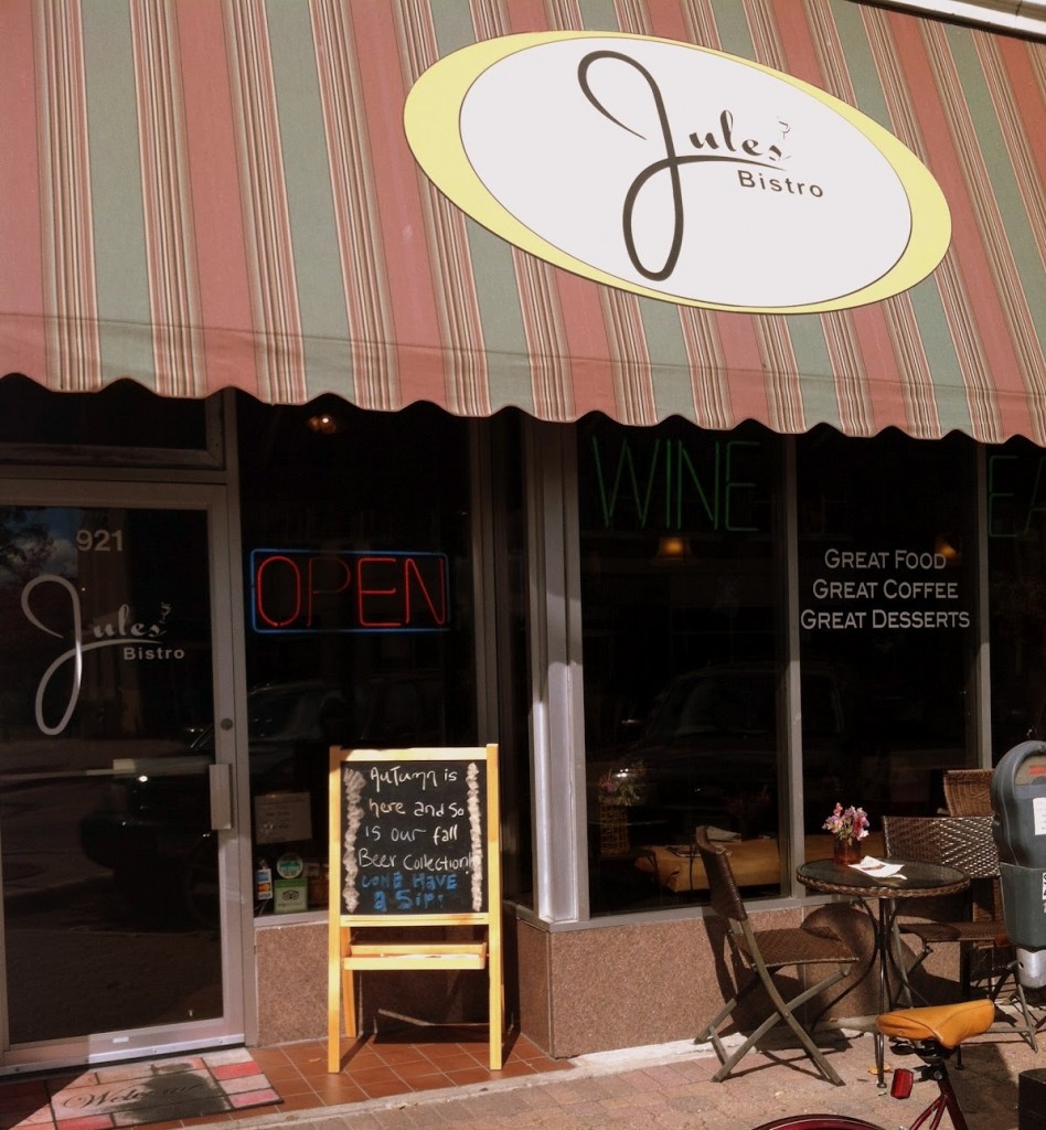 jules bistro exterior